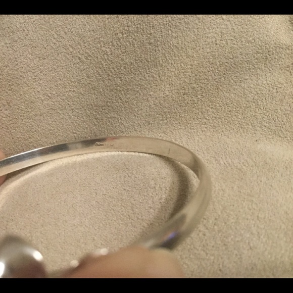 Sterling Silver Bangle Bracelet - Picture 4 of 5